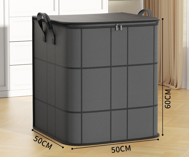 תיק אחסון Large: מידות 50×50×60 ס״מ לפי הספק; המארז כולל שני תיקים